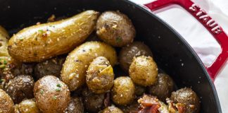 ROASTED BACON POTATOES