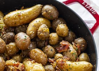 ROASTED BACON POTATOES