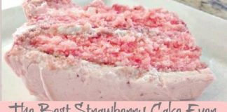 The Best Strawberry Cake Ever
