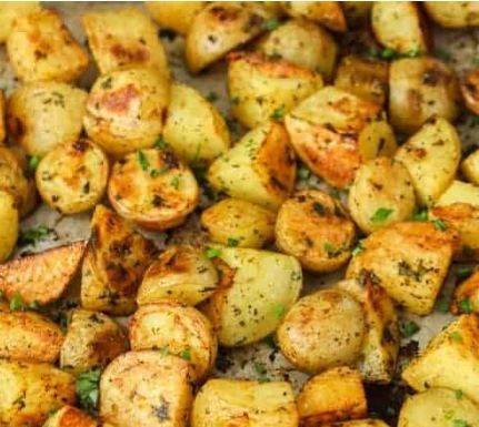 Easy Oven Roasted Potatoes