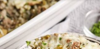 Ground Beef and Rice Casserole