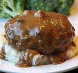 SLOW COOKER SALISBURY STEAK