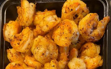 Shrimp is ready