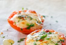 baked parmesan tomatoes