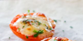 baked parmesan tomatoes