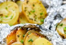 Grilled Potatoes in Foil