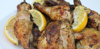GRILLED LEMON PEPPER CHICKEN