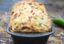 BACON CHEESE JALAPENO QUICK BREAD