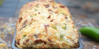 BACON CHEESE JALAPENO QUICK BREAD