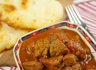 Slow Cooker Beef Madras Curry