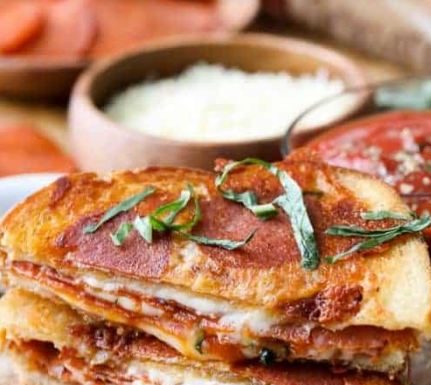 Pizza Grilled Cheese