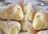 Crisp and Buttery Italian Cream Filled Cannoncini