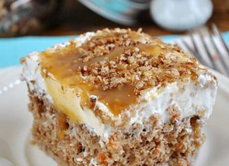 Carrot Poke Cake – Totally Over the Top