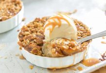 Caramel Apple Cobbler