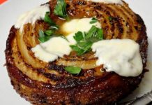 Smoked Bacon Wrapped French Vidalia Onion
