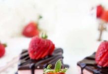 Strawberry Layer Brownies