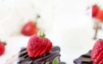 Strawberry Layer Brownies