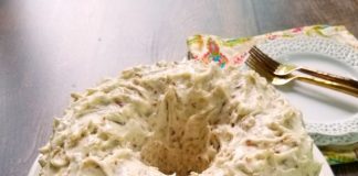 PECAN CREAM POUND CAKE WITH THE BEST PECAN CREAM CHEESE FROSTING