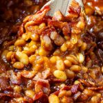 SLOW COOKER BOURBON BAKED BEANS