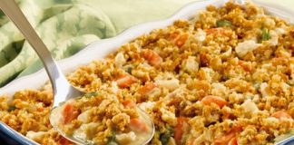 Chicken Stuffing Casserole