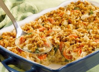Chicken Stuffing Casserole