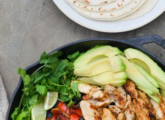 Grilled Chicken Fajitas