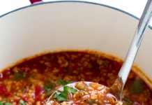 STUFFED PEPPER SOUP