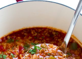 STUFFED PEPPER SOUP