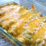 Chicken & Green Chili Enchiladas !