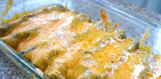 Chicken & Green Chili Enchiladas !