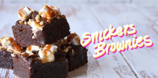 Snickers Brownies