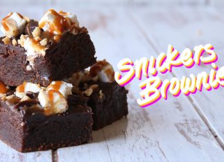 Snickers Brownies
