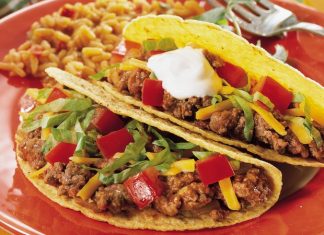 Easy Tacos with Ground Beef