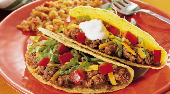 Easy Tacos with Ground Beef