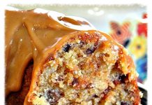 Brown Sugar Carmel Pound Cake