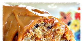 Brown Sugar Carmel Pound Cake