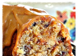 Brown Sugar Carmel Pound Cake