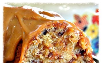 Brown Sugar Carmel Pound Cake