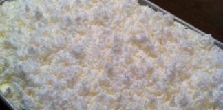 Very Moist Coconut Sheet Cake