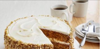 CARROT CAKE RECIPE