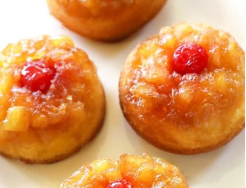 Pineapple Upside Down Cupcakes