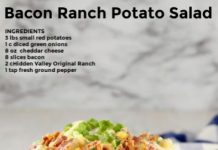 BACON RANCH POTATO SALAD