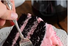 Red Wine Chocolate Cake