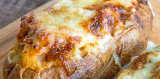 French Onion Stuffed Potatoes