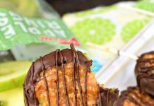 Caramel Apple Ring Pops