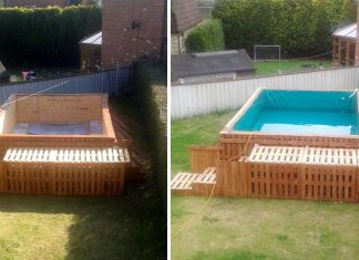 How To Build A Swimming Pool Using Wood Pallets