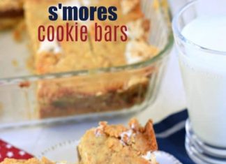 S’mores Cookie Bars