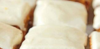 Pumpkin Bars with Cream Cheese Frosting