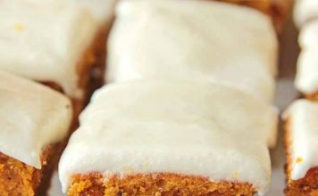 Pumpkin Bars with Cream Cheese Frosting
