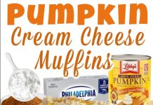 Pumpkin Cream Cheese Muffins